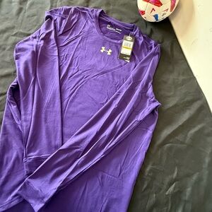 Under Armour Purple Performance T‑Shirt